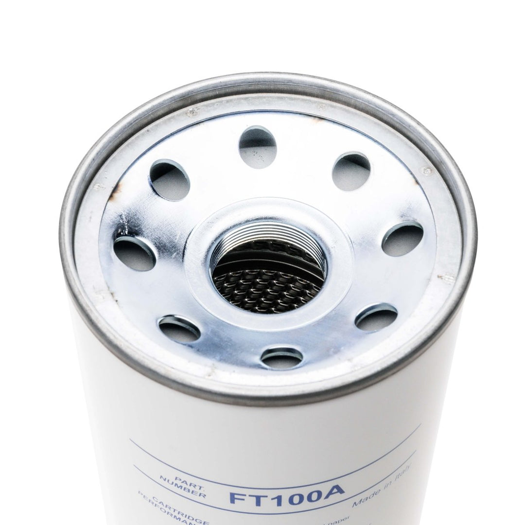 ADAM BY PIUSI Filter DN32 (1.25") BSP F 100lpm with Pressure Gauge Particulate and Water Removal - GO Industrial - FT10XA